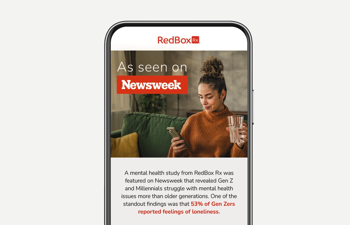 RedBox Rx Mental Health Newsweek Study