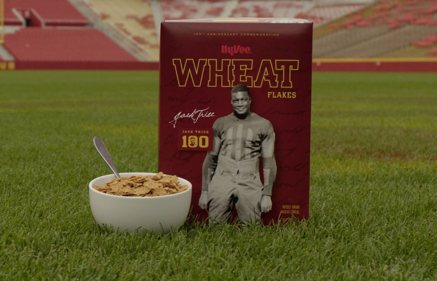 Jack Trice Commemoration cereal packaging design